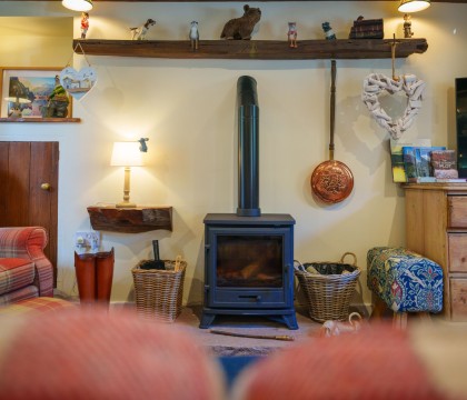 Keepers Cottage, Patterdale, Ullswater - Fireplace
