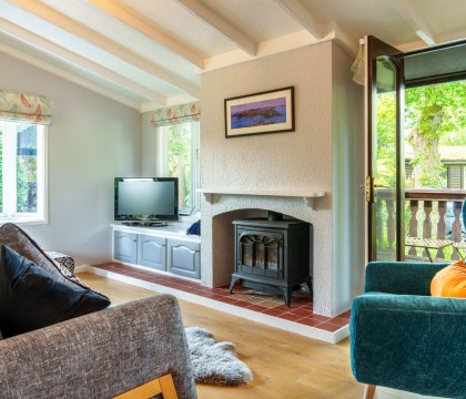 Old Orchards Lodge - Aynsome Manor Park, Cartmel - Living Room