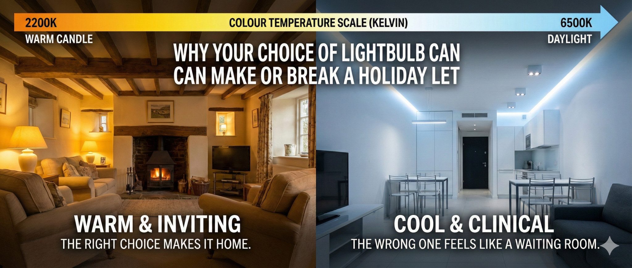 Why Your Choice of Lightbulb Can Make or Break a Holiday Let