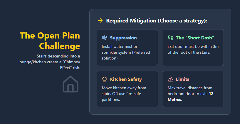 The Open-Plan Challenge in Holiday Accommodation