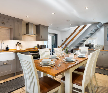 Kitchen at Pinewood Cottage at Finsthwaite near Newby Bridge. Lake District | Herdwick Cottages