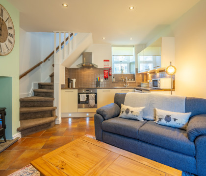 Bell Cottage in Cockermouth. Ideal self-catering for two guests.